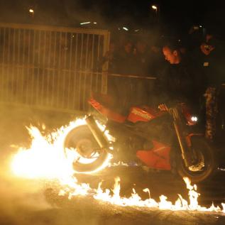 Custombike Burnout Show